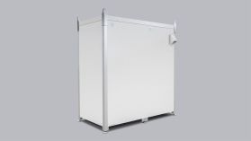Double portable toilet 300L