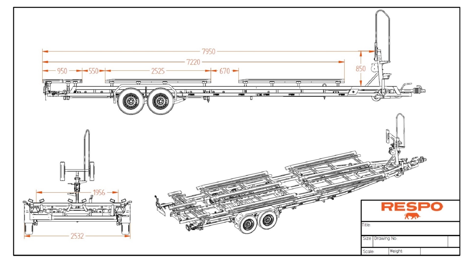 3500V912T252 Pontonu laiva