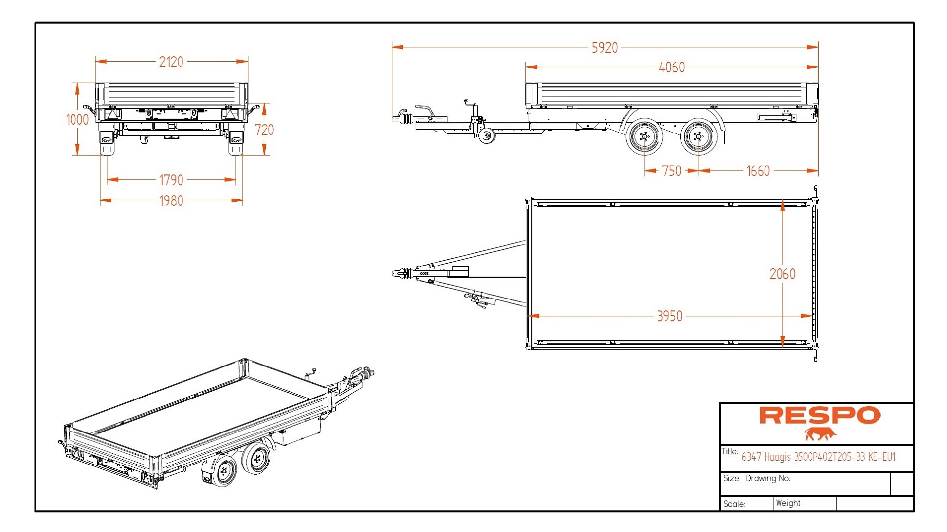 3500P402T205 Platforma (ar piederumiem)