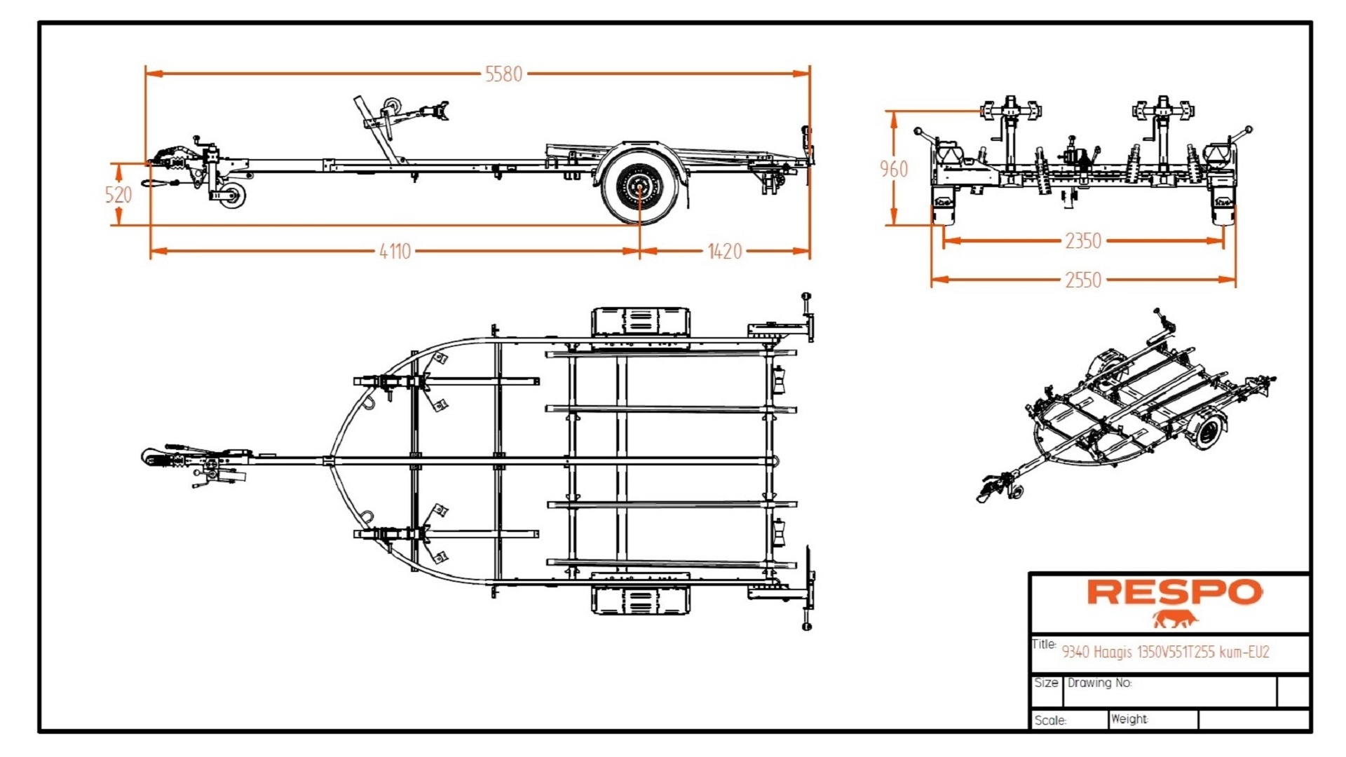 1350V551T255 Jetski 2x
