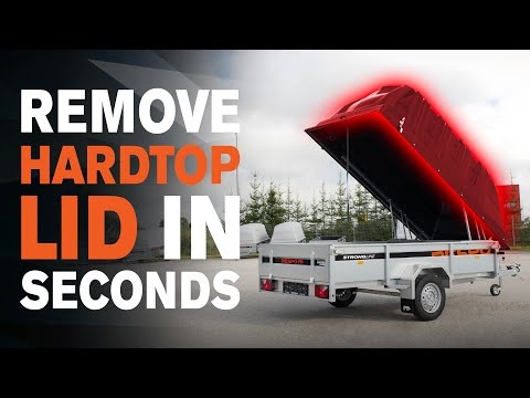 How to Remove Box Trailer Hardtop Lid